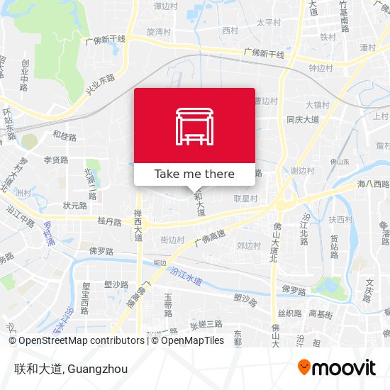 联和大道 map