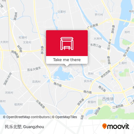 民乐北塱 map