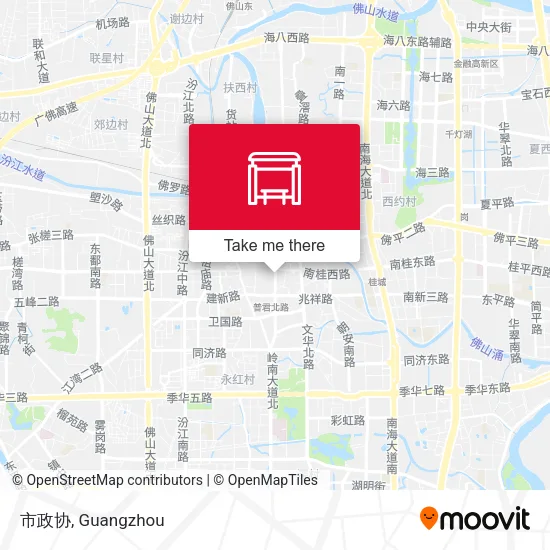 市政协 map