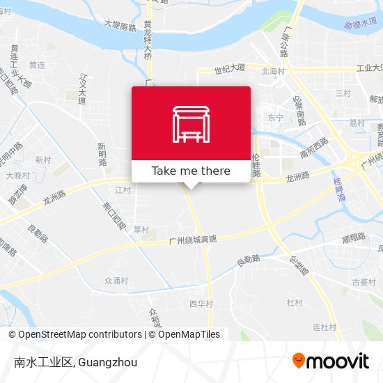 南水工业区 map
