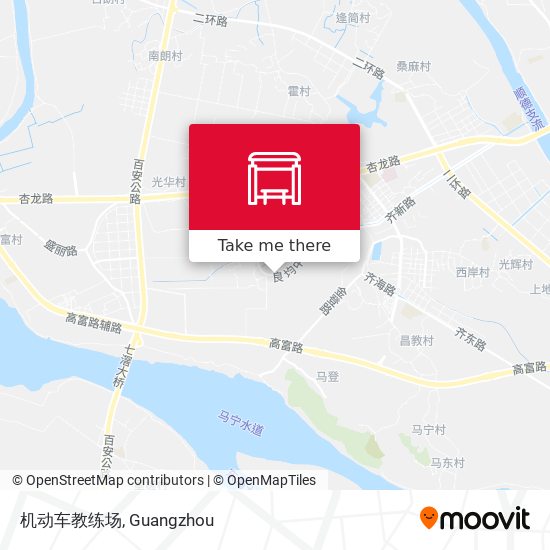 机动车教练场 map