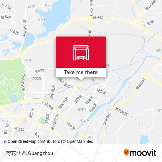 荷花世界 map
