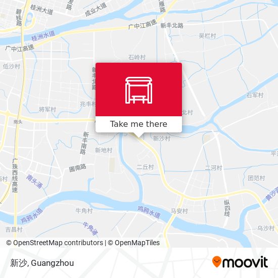 新沙 map