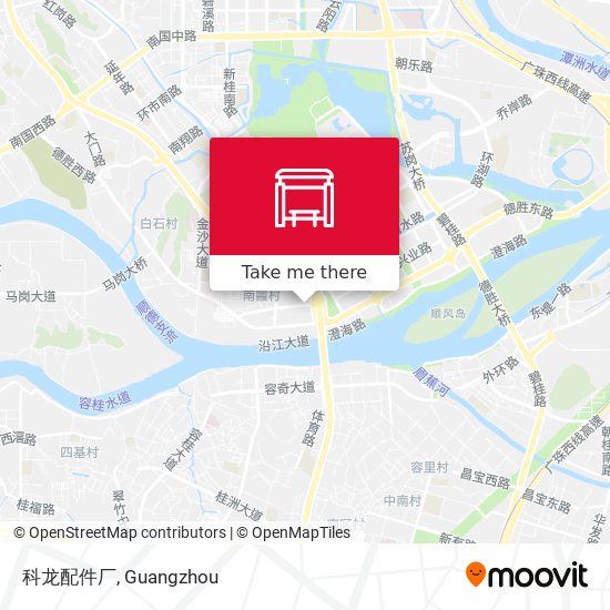 科龙配件厂 map