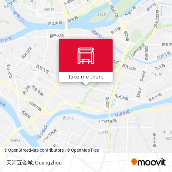 天河五金城 map