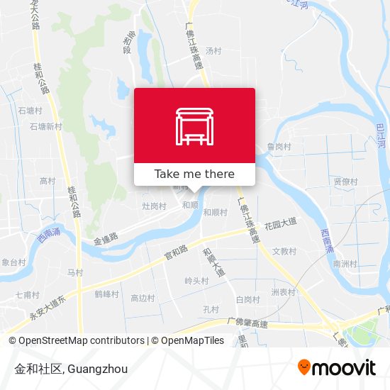 金和社区 map