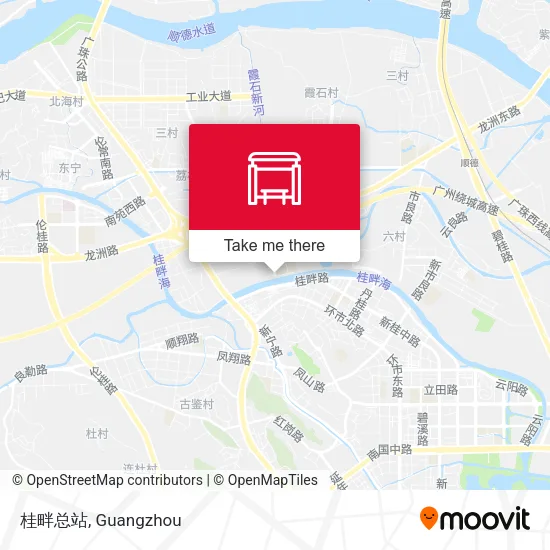 桂畔总站 map