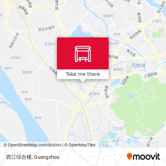西江综合楼 map