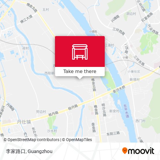 李家路口 map