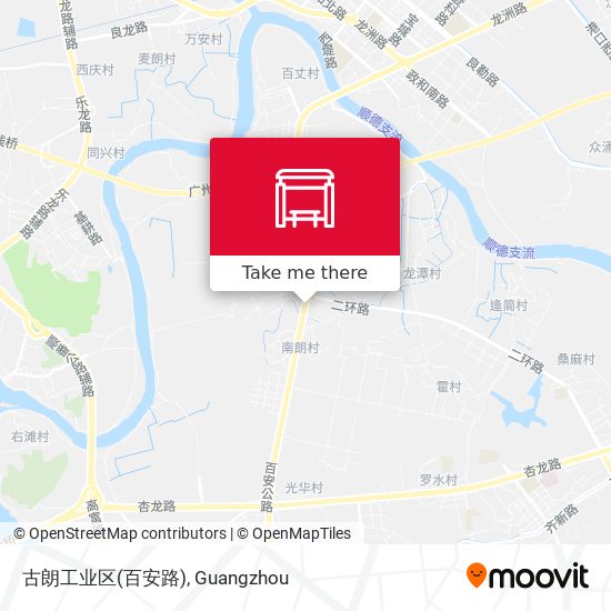 古朗工业区(百安路) map