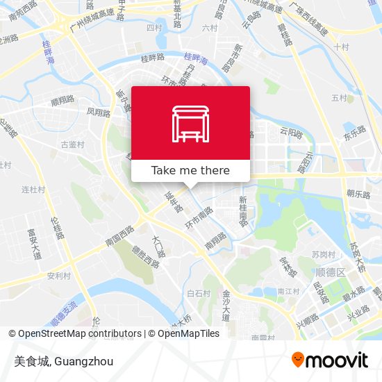 美食城 map
