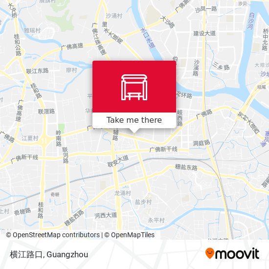 横江路口 map
