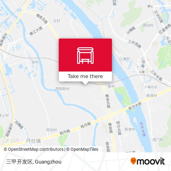 三甲开发区 map