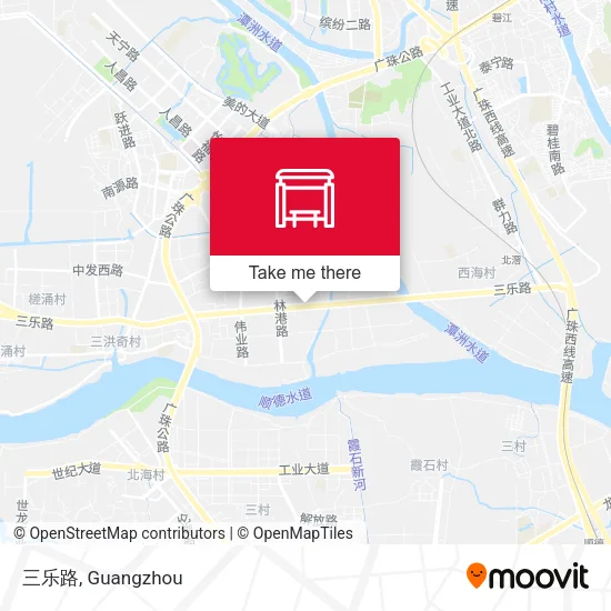 三乐路 map