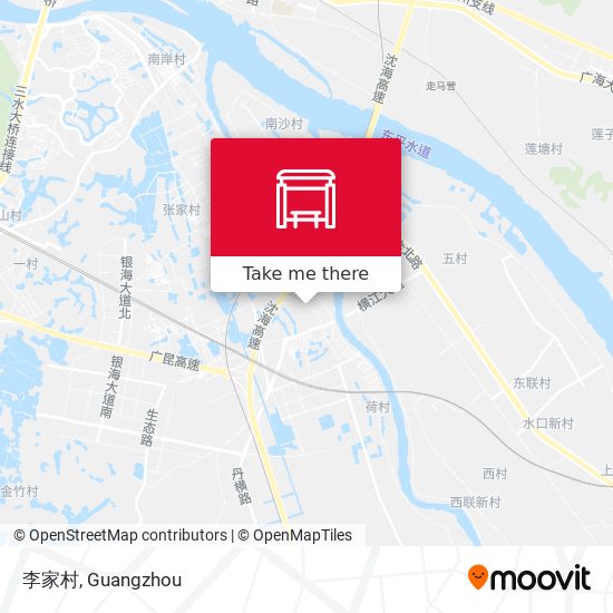李家村 map
