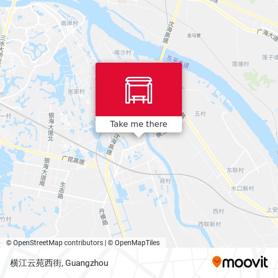 横江云苑西街 map