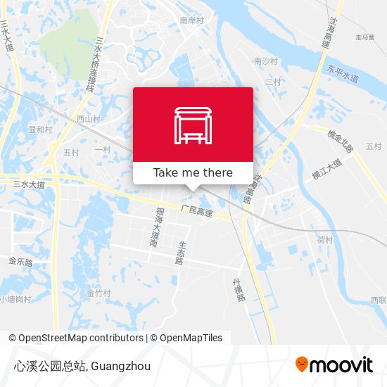 心溪公园总站 map