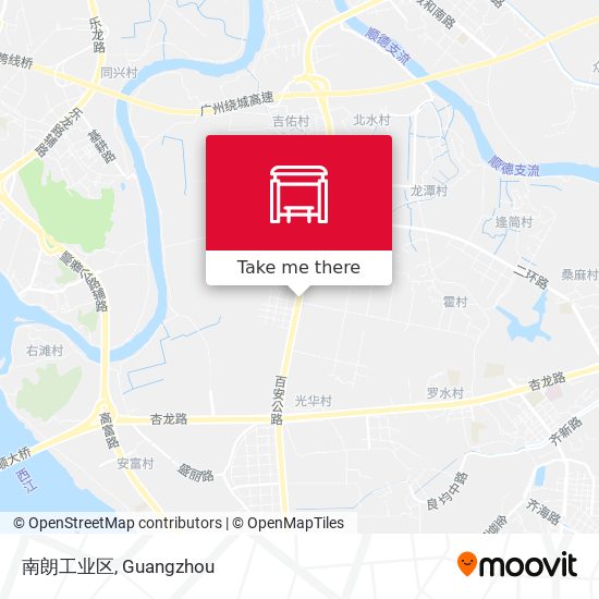 南朗工业区 map