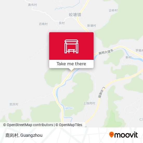 鹿岗村 map