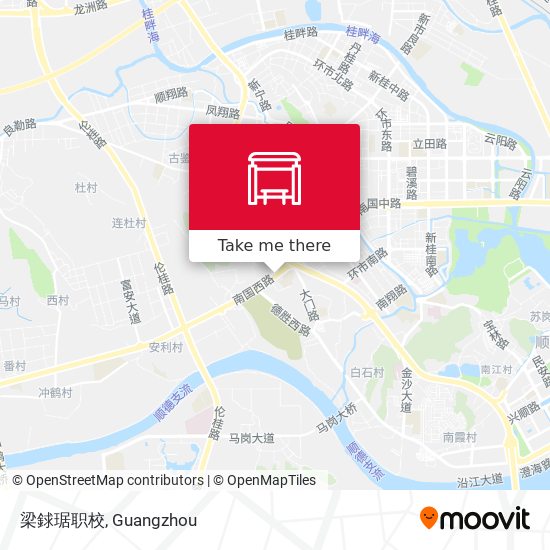 梁銶琚职校 map