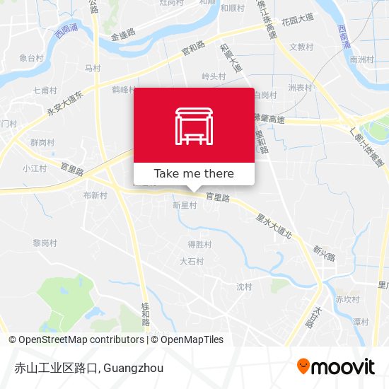 赤山工业区路口 map