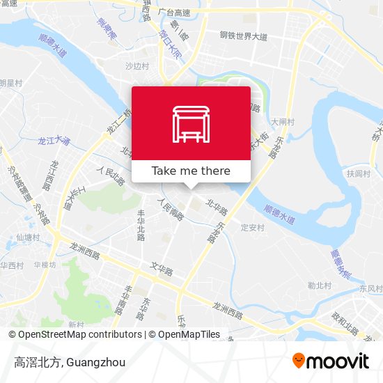 高滘北方 map