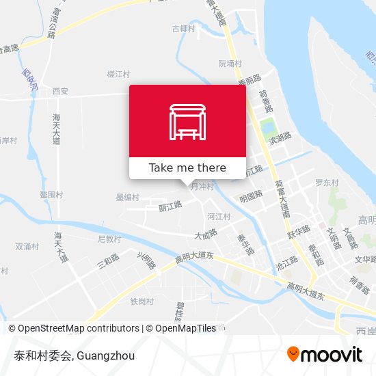 泰和村委会 map