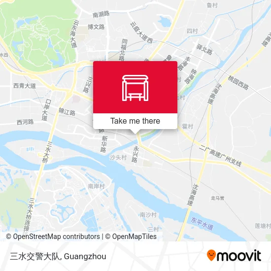 三水交警大队 map