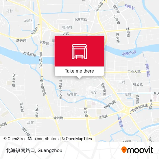 北海镇南路口 map