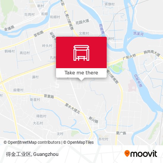 得金工业区 map
