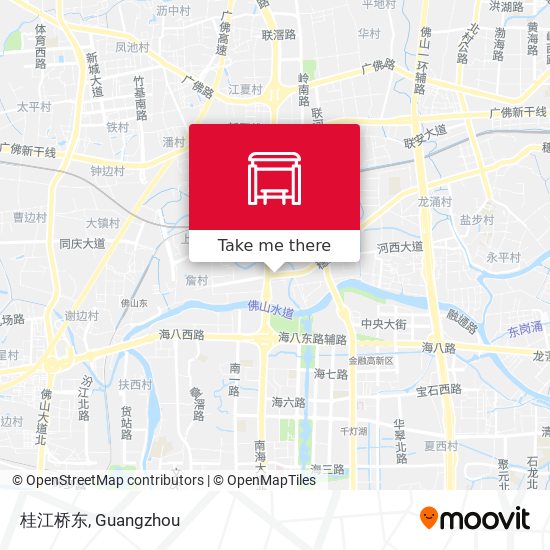 桂江桥东 map