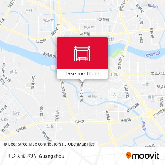 世龙大道牌坊 map