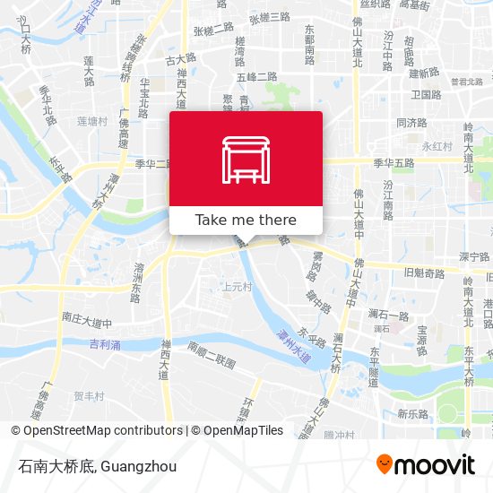 石南大桥底 map