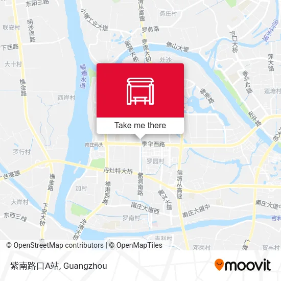 紫南路口A站 map