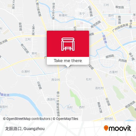 龙眼路口 map