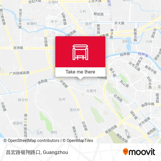 昌宏路银翔路口 map