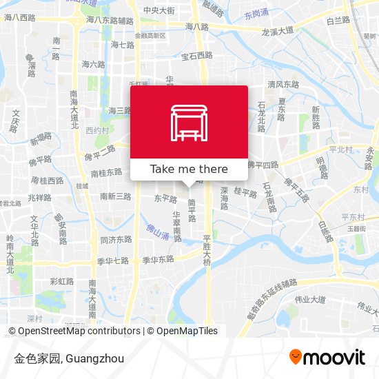 金色家园 map