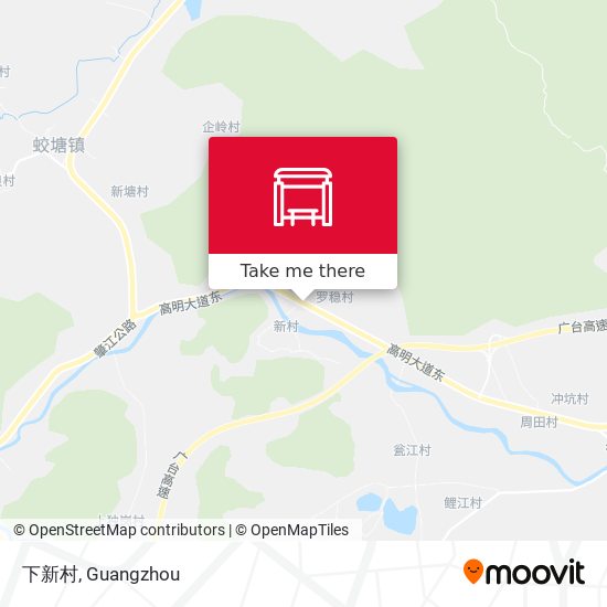 下新村 map