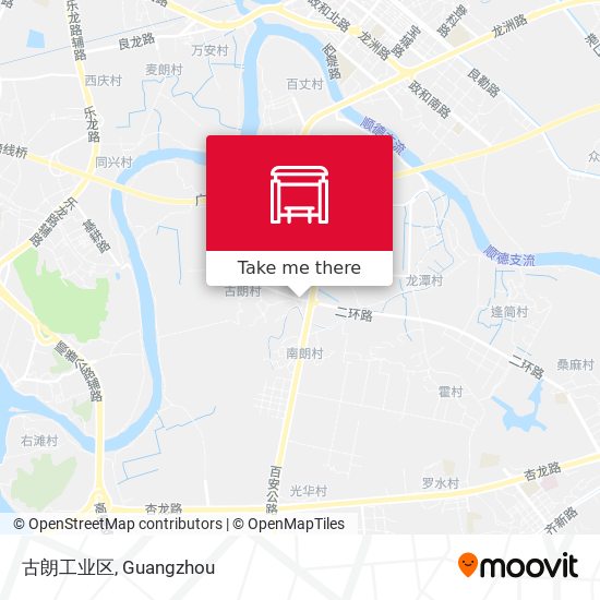 古朗工业区 map