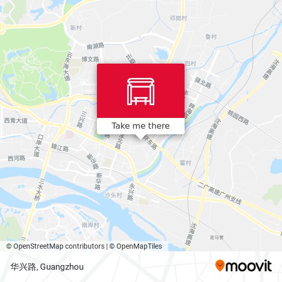 华兴路 map