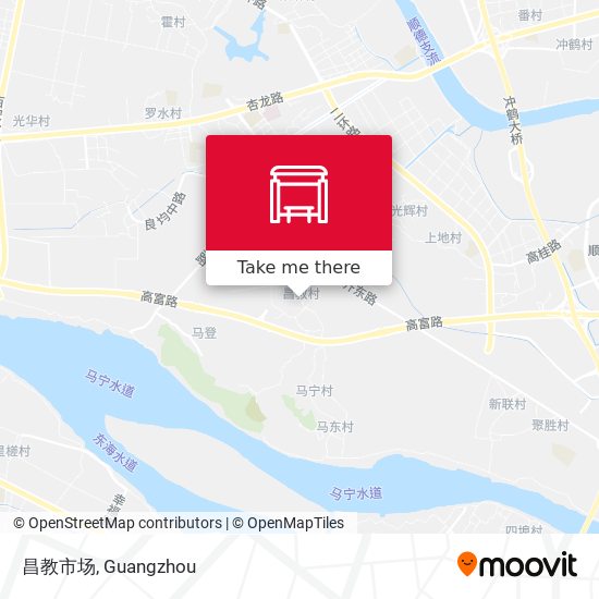 昌教市场 map