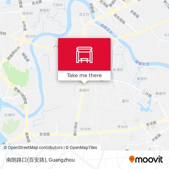南朗路口(百安路) map