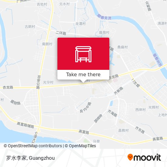 罗水李家 map