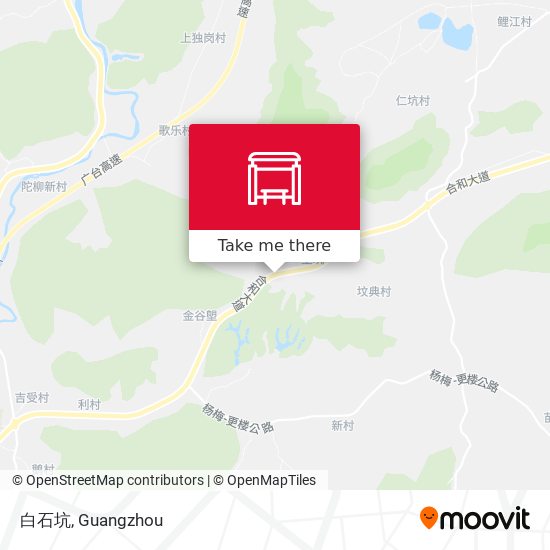 白石坑 map