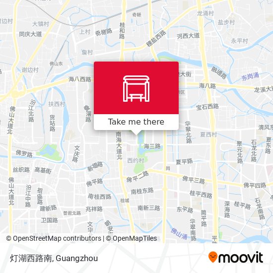 灯湖西路南 map