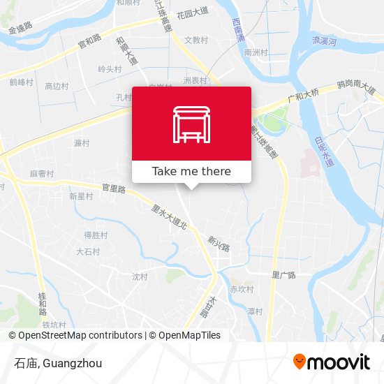 石庙 map