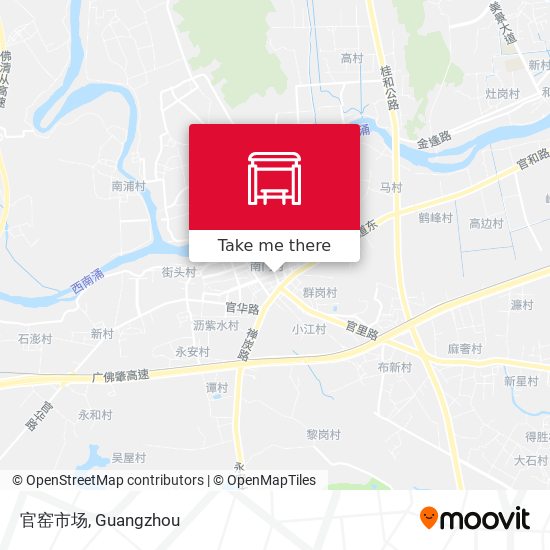官窑市场 map