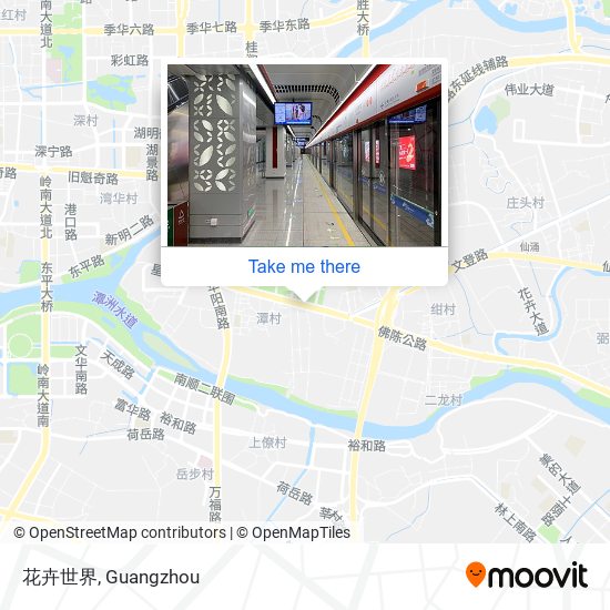 花卉世界 map
