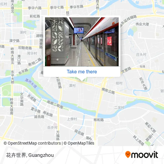 花卉世界 map