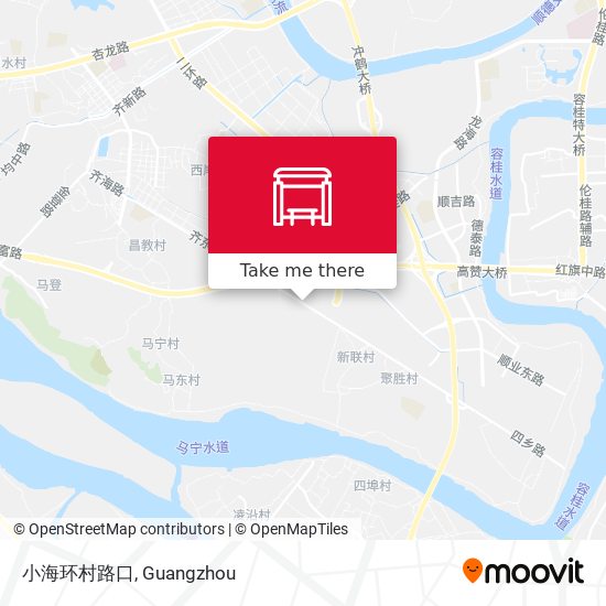 小海环村路口 map